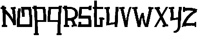 Delongs-Regular otf (400) Font LOWERCASE