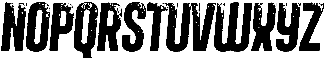 Delonie Press Italic otf (400) Font UPPERCASE