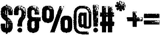 Delonie Press otf (400) Font OTHER CHARS