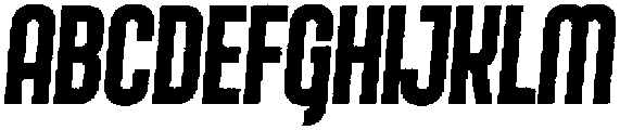 Delonie Rough Italic otf (400) Font