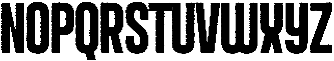Delonie Rough otf (400) Font LOWERCASE