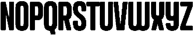 Delonie Rounded otf (400) Font UPPERCASE