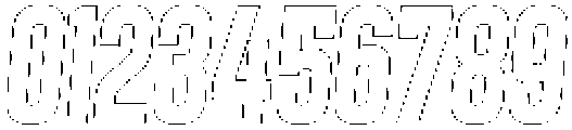 Delonie Stroke Italic otf (400) Font OTHER CHARS