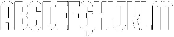 Delonie Stroke otf (400) Font UPPERCASE