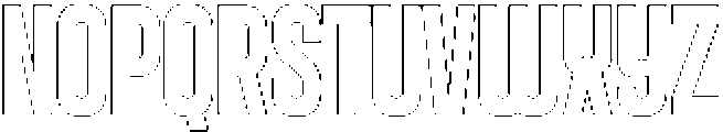 Delonie Stroke otf (400) Font LOWERCASE