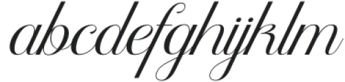 Delphia Village otf (400) Font LOWERCASE