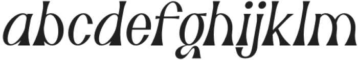 Delphine-Italic otf (400) Font LOWERCASE