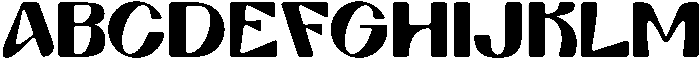 Delta Regular otf (400) Font UPPERCASE