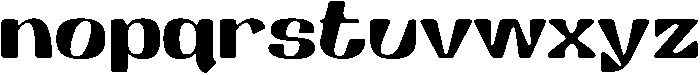 Delta Regular otf (400) Font LOWERCASE