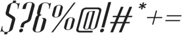 Deluce-Italic otf (400) Font OTHER CHARS