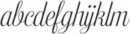 Delugia-Italic otf (400) Font LOWERCASE