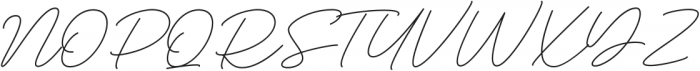 Deluna Signature otf (400) Font UPPERCASE
