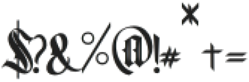 Delusoid-Regular otf (400) Font OTHER CHARS