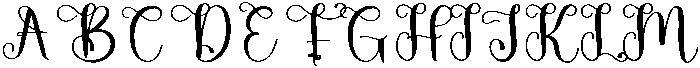 Deluxe Regular otf (400) Font UPPERCASE