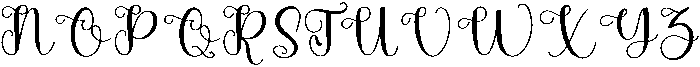 Deluxe Regular otf (400) Font UPPERCASE