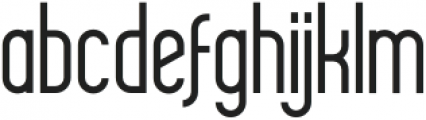 DelvonLight otf (300) Font LOWERCASE