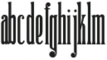 Delwyn Thin otf (100) Font LOWERCASE