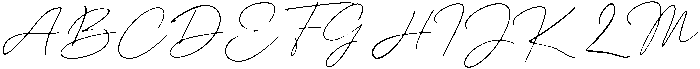 Delyra Script Regular otf (400) Font UPPERCASE