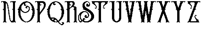 Delysium Regular otf (400) Font UPPERCASE