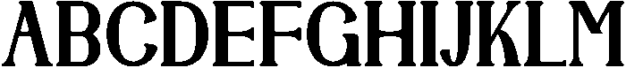 Demerique otf (400) Font UPPERCASE