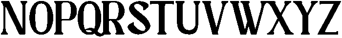 Demerique otf (400) Font UPPERCASE