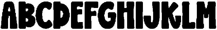 DemiMay-Regular otf (400) Font UPPERCASE