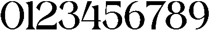Demica Regular otf (400) Font OTHER CHARS