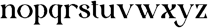Demica Regular otf (400) Font LOWERCASE