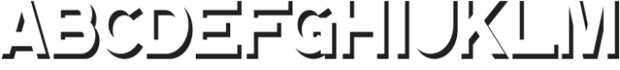 Demicon Regular otf (400) Font LOWERCASE