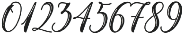 Demiela Script Regular otf (400) Font OTHER CHARS