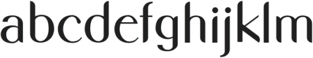 Demiella-Regular otf (400) Font LOWERCASE