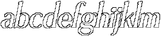 Demila Pixel Outline otf (400) FONT