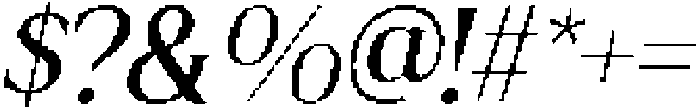 DemilaPixel-Regular otf (400) Font OTHER CHARS