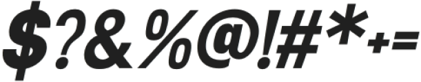 Demine Italic otf (400) Font OTHER CHARS