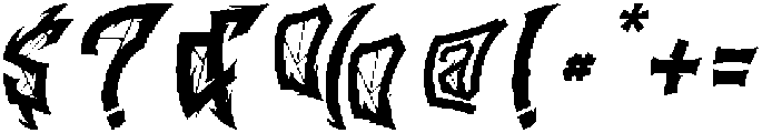 Demon Crown Italic otf (400) Font OTHER CHARS