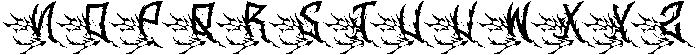 Demon Crown Italic otf (400) Font UPPERCASE