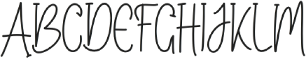 Demon Hunther otf (400) Font UPPERCASE