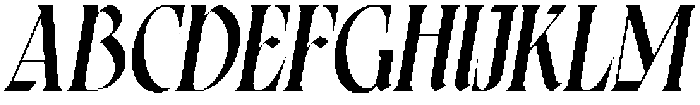 Demon stars Regular otf (400) Font UPPERCASE