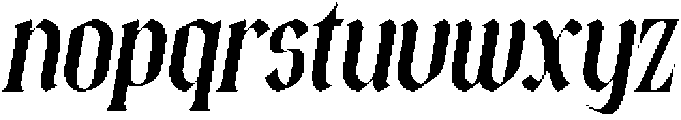 Demon stars Regular otf (400) Font LOWERCASE