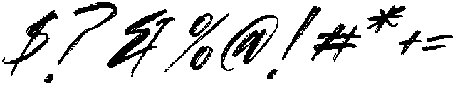 Demonic Echo Italic otf (400) Font OTHER CHARS