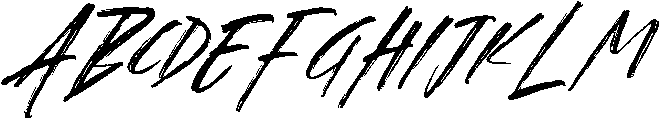 Demonic Echo Italic otf (400) Font UPPERCASE