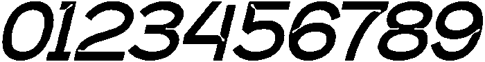 Demsray Italic otf (400) Font OTHER CHARS