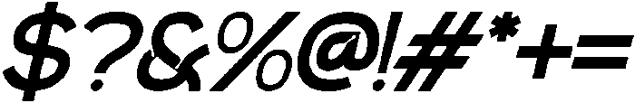 Demsray Italic otf (400) Font OTHER CHARS