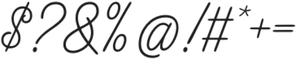 Dencors Script Regular otf (400) Font OTHER CHARS