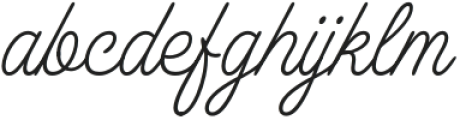 Dencors Script Regular otf (400) Font LOWERCASE