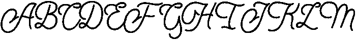 Denhils ttf (400) Font UPPERCASE