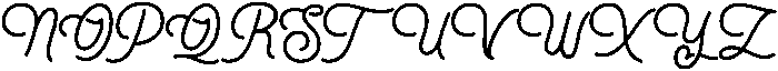 Denhils ttf (400) Font UPPERCASE