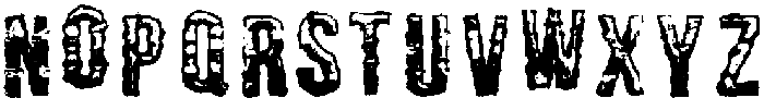 Denim-Drip Regular otf (400) Font UPPERCASE