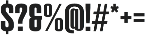 Denominary Semibold otf (600) Font OTHER CHARS