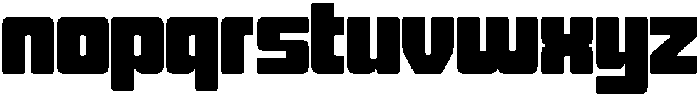 Denonea Racing Regular otf (400) Font LOWERCASE